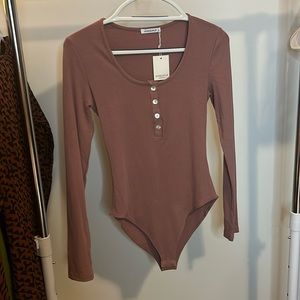 Mauve Body Suit